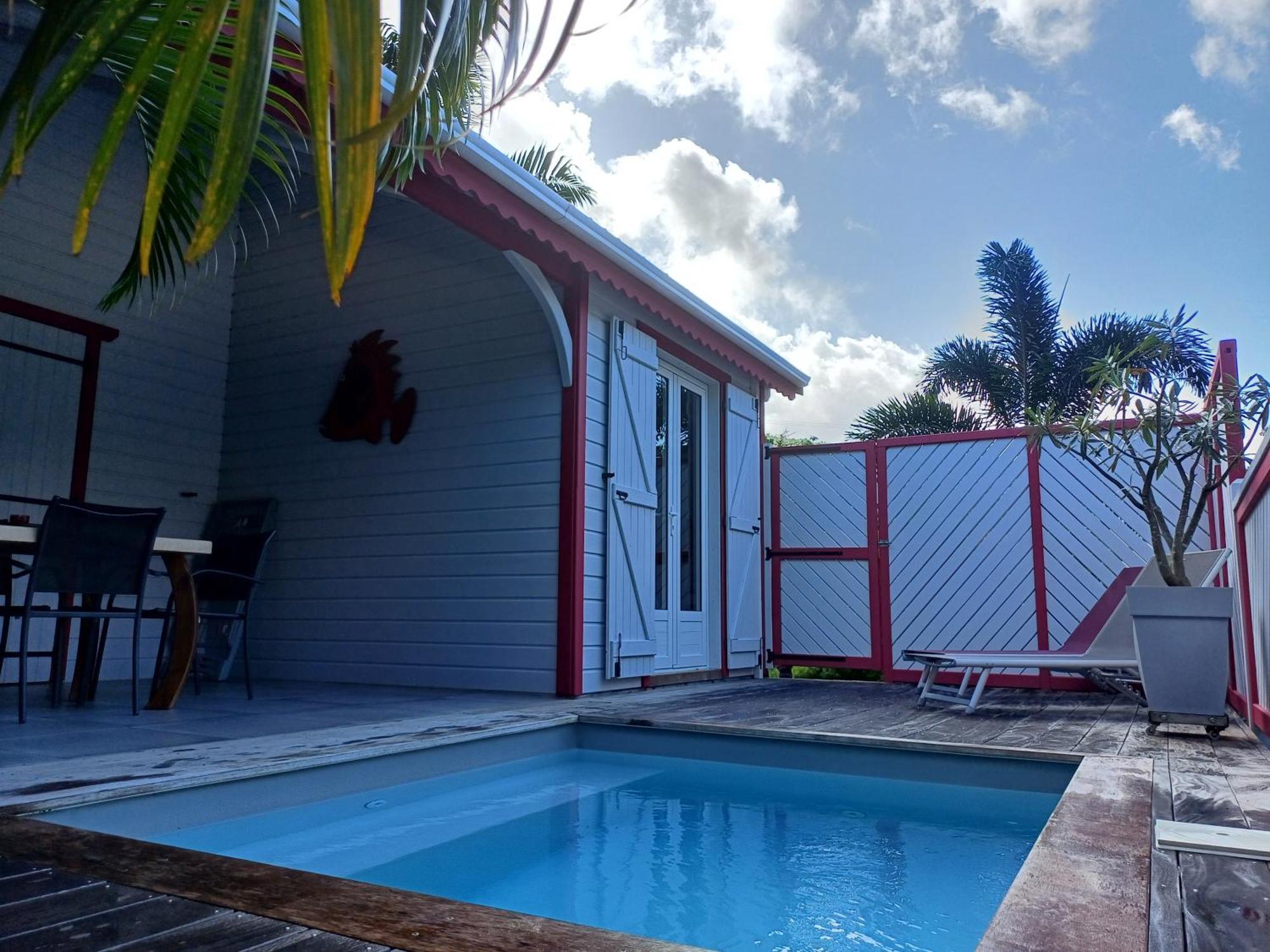 Caraibes Cottage Grenat Piscine Privee 900M De Grande Anse Deshaies Eksteriør bilde