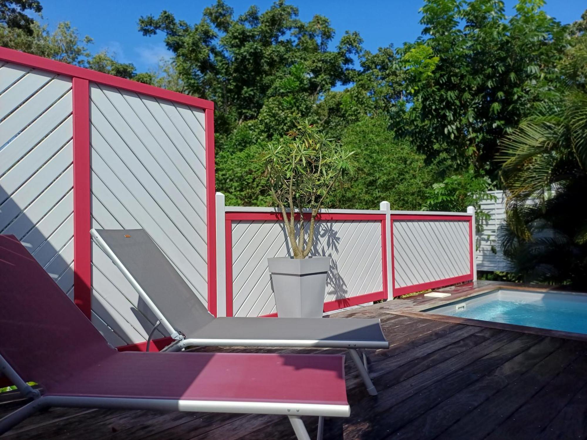 Caraibes Cottage Grenat Piscine Privee 900M De Grande Anse Deshaies Eksteriør bilde