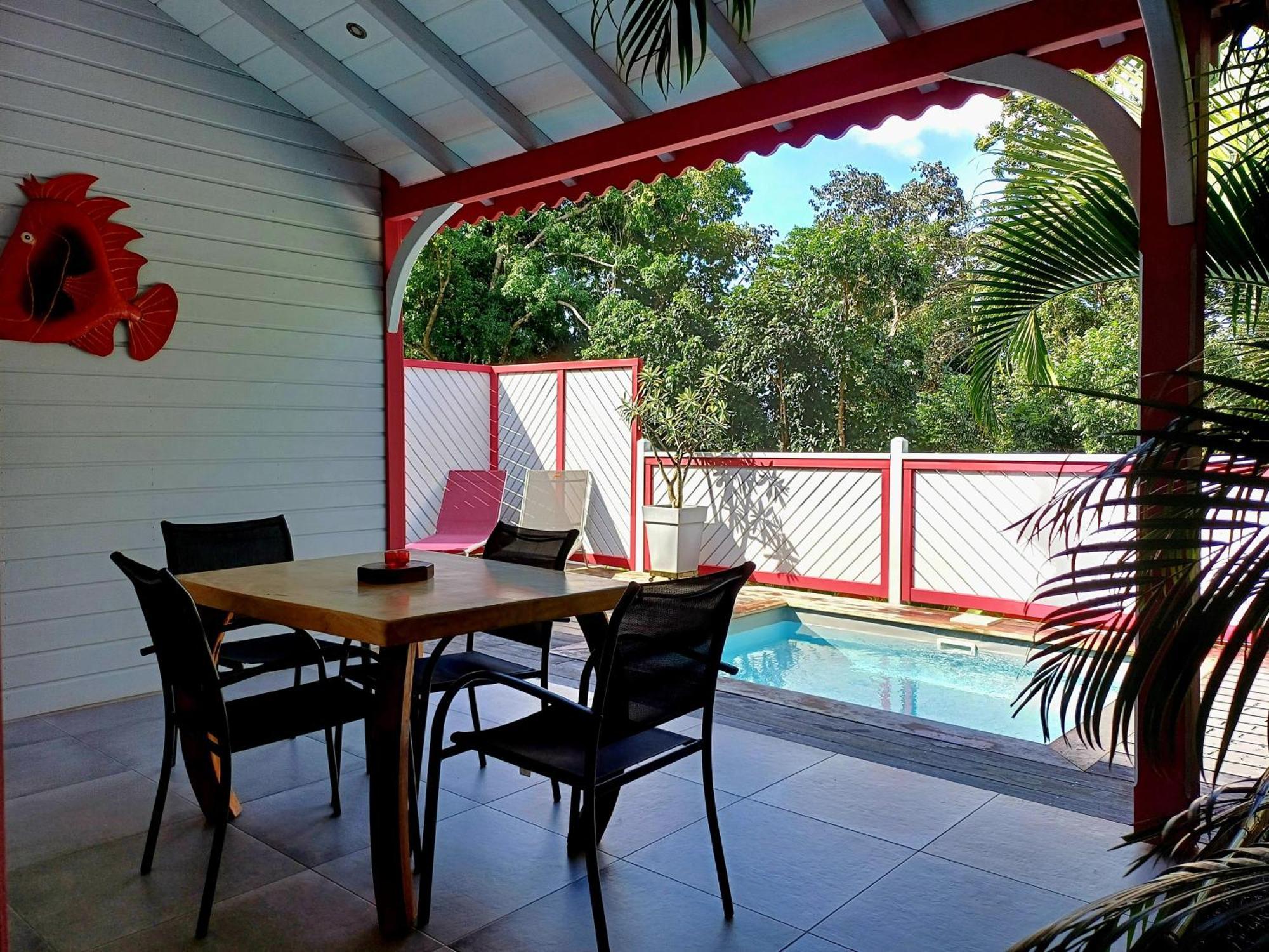 Caraibes Cottage Grenat Piscine Privee 900M De Grande Anse Deshaies Eksteriør bilde